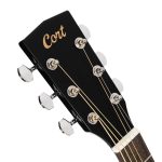 Cort L60CE BK Cutaway Acoustic-Electric Guitar – Black Gloss - Image 5