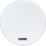 Evans MX2 White Marching Bass Drumhead - 26 inch