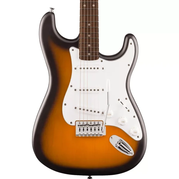 Fender Squier Debut Stratocaster Electric Guitar – Laurel Fingerboard – 2-Color Sunburst