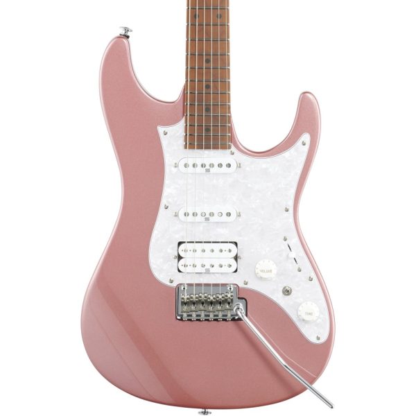 Ibanez Prestige AZ2204 Electric Guitar - Hazy Rose Metallic
