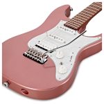 Ibanez Prestige AZ2204 Electric Guitar - Hazy Rose Metallic - Image 3