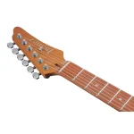 Ibanez Standard AZ24S1F Electric Guitar - Transparent Turquoise Burst - Image 4