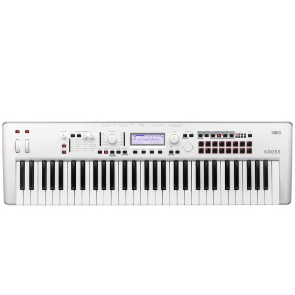Korg KROSS 2 61-Key Synthesizer Workstation - White