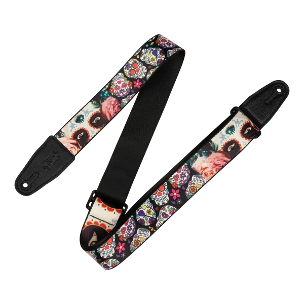 Levy's MP2CAL Calaca 2-inch Polyester Guitar Strap - Eyes