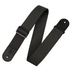 Levy's M8POLY Woven Polypropylene Guitar Strap - Black