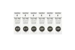 MusicNomad 6-piece Electric Guitar Diamond Coated Nut File Set - Image 3