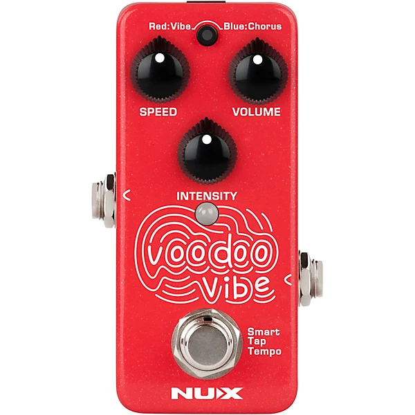 NUX Voodoo Vibe Mini Uni-Vibe Effects Pedal - Red