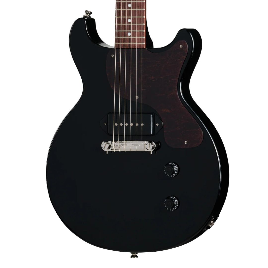 Epiphone By Gibson Les Paul Junior ギター Epiphone Les Paul Junior Double Cut Electric Guitar in Ebony