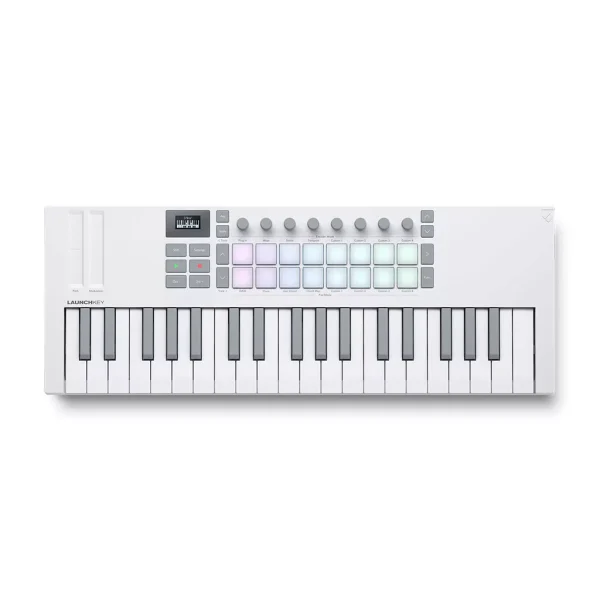 Novation Launchkey Mini 37 MK4 37-key Keyboard Controller - White