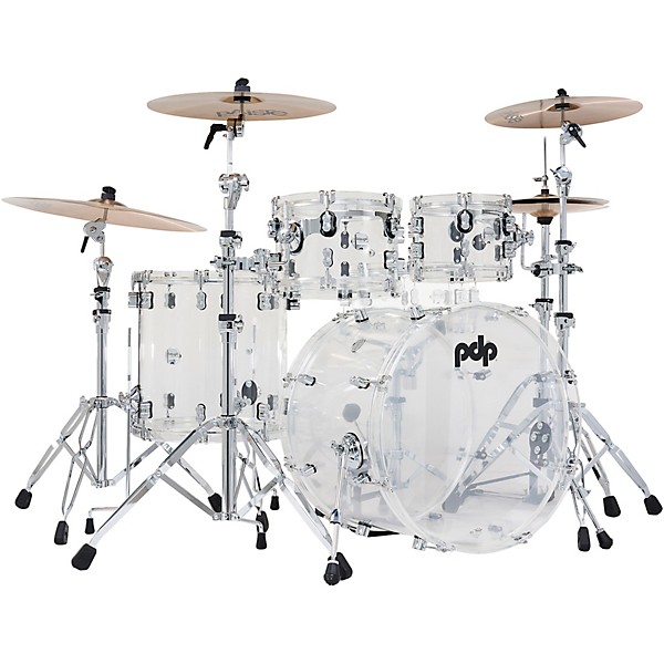 PDP Concept Acrylic 4-piece Shell Pack - Clear