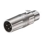Roxtone Adaptor 3-PIN XLR Male – 5-PIN XLR Female
