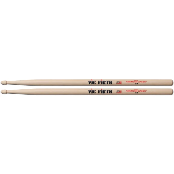 Vic Firth American Classic Drumsticks Wood Tip - 5B