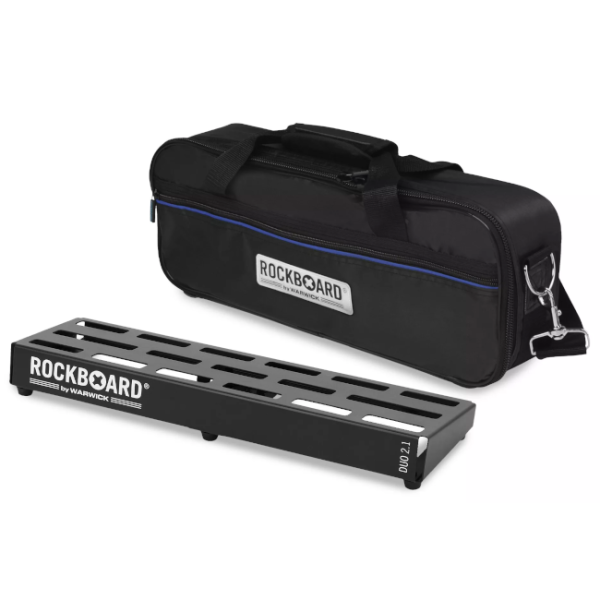 Warwick Rockboard Duo 2.1 Pedalboard with Gig Bag