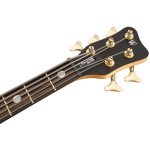 Warwick Teambuilt Streamer LX Limited Edition 5-string Bass Guitar - Honey Sunset Burst - Image 5