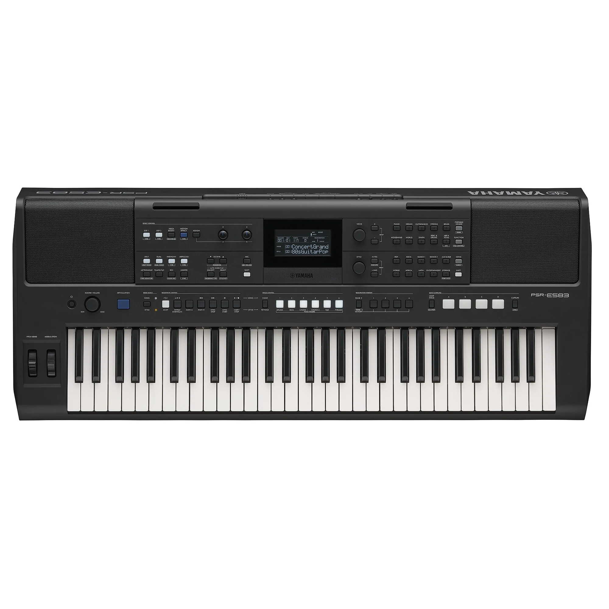Yamaha PSR-E583 61-key Portable Keyboard - Marshall Music