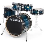 Yamaha SBP2F50 Stage Custom Birch 5-piece Shell Pack - Deep Blue Sunburst1