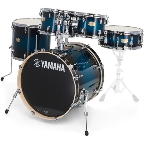Yamaha SBP2F50 Stage Custom Birch 5-piece Shell Pack - Deep Blue Sunburst1 Yamaha SBP2F50 Stage Custom Birch 5-piece Shell Pack - Deep Blue Sunburst1