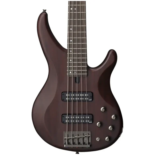 Yamaha TRBX505 5-String Electric Bass Guitar - Translucent Brown