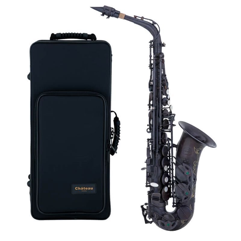 Chateau CAS-50V Eb Alto Saxophone Black Truffle Chateau CAS-50V Eb Alto Saxophone Black Truffle