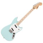 Fender Squier Sonic Mustang Electric Guitar - Daphne Blue - Image 2