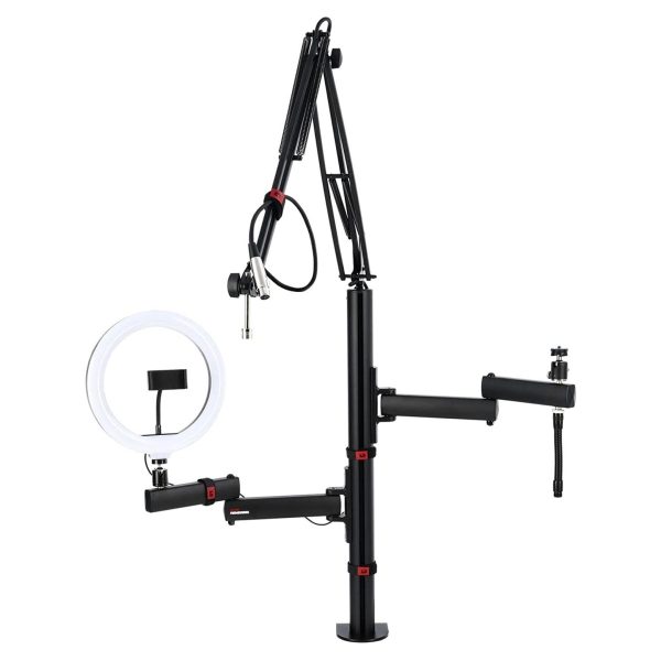 Gator Frameworks ID Series Creator Tree Modular Content Creation Stand with Attachments