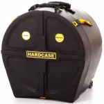Hardcase HNMT14H12 Standard 14 x 12 inch Tenor Case w/ Wheels